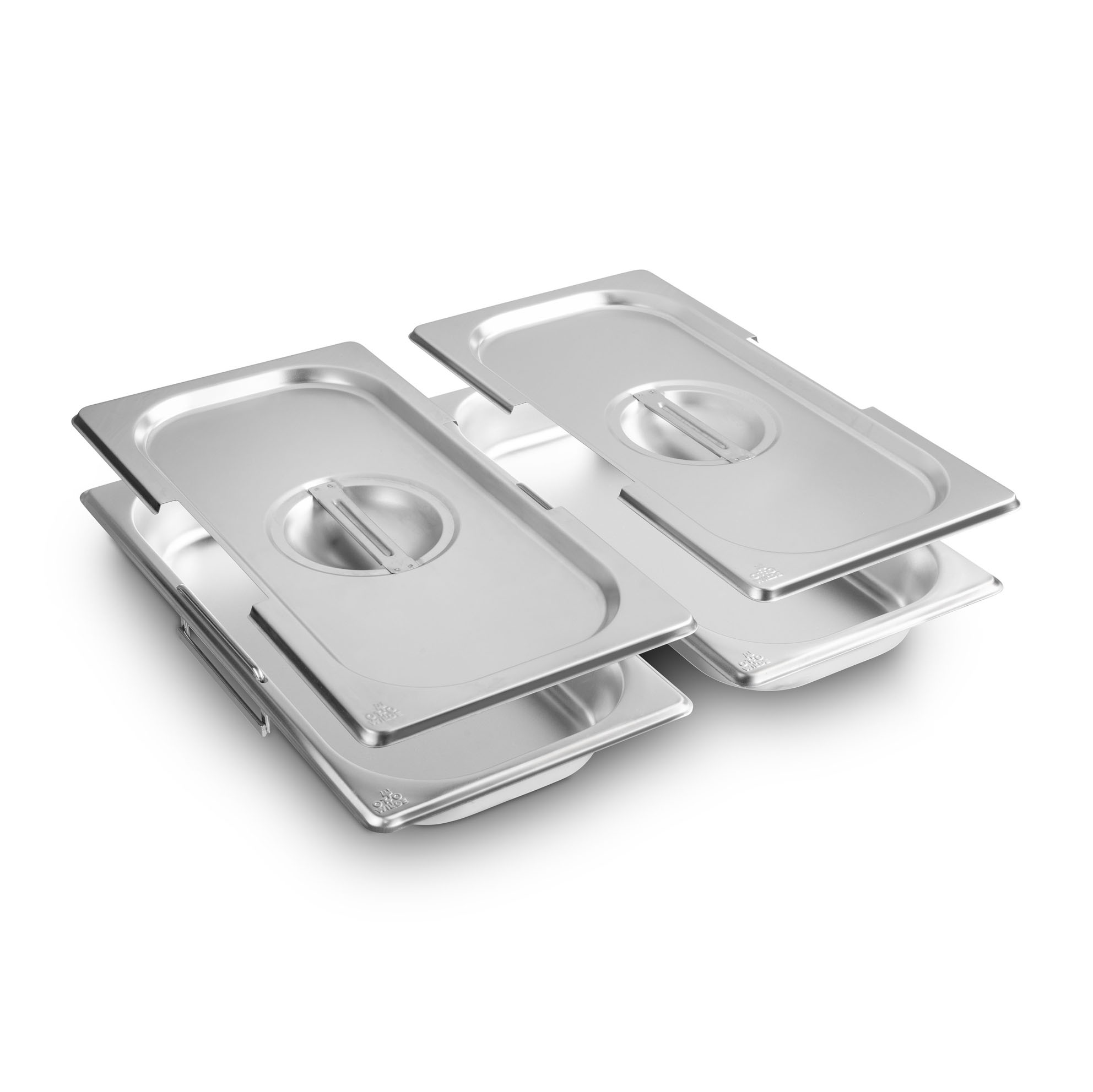 Otto Wilde 1/3 Behälter-Set mit Deckel - flach