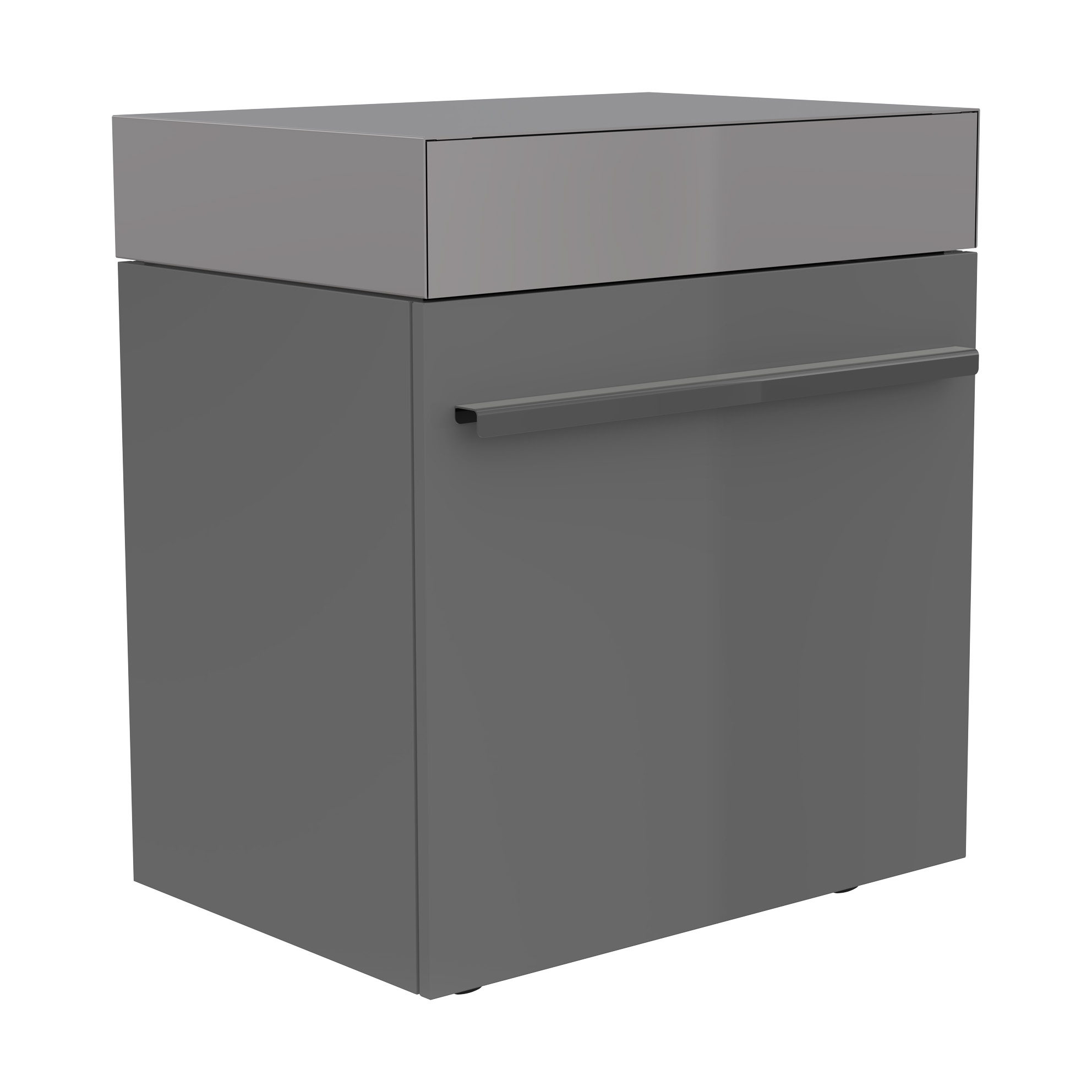 OUTDOORCHEF CUBE Schubladenmodul Edelstahl / Darkgrey