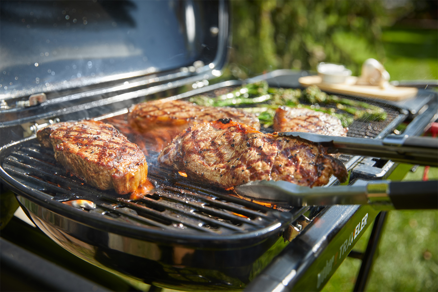 Weber Traveler Gasgrill klappbarer Gasgrill Camping