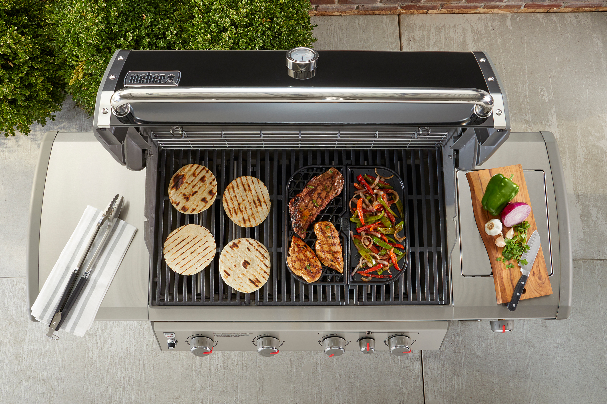 8858_2_in_1_Sear_7 Weber 2 in 1 Sear Grate & Grillplatte - GBS