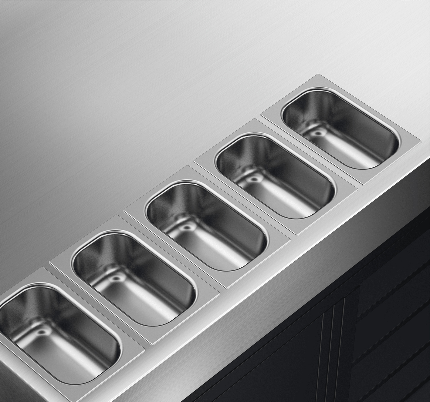 Everdure Pizza Station Black Finish 1400x640x966 mm