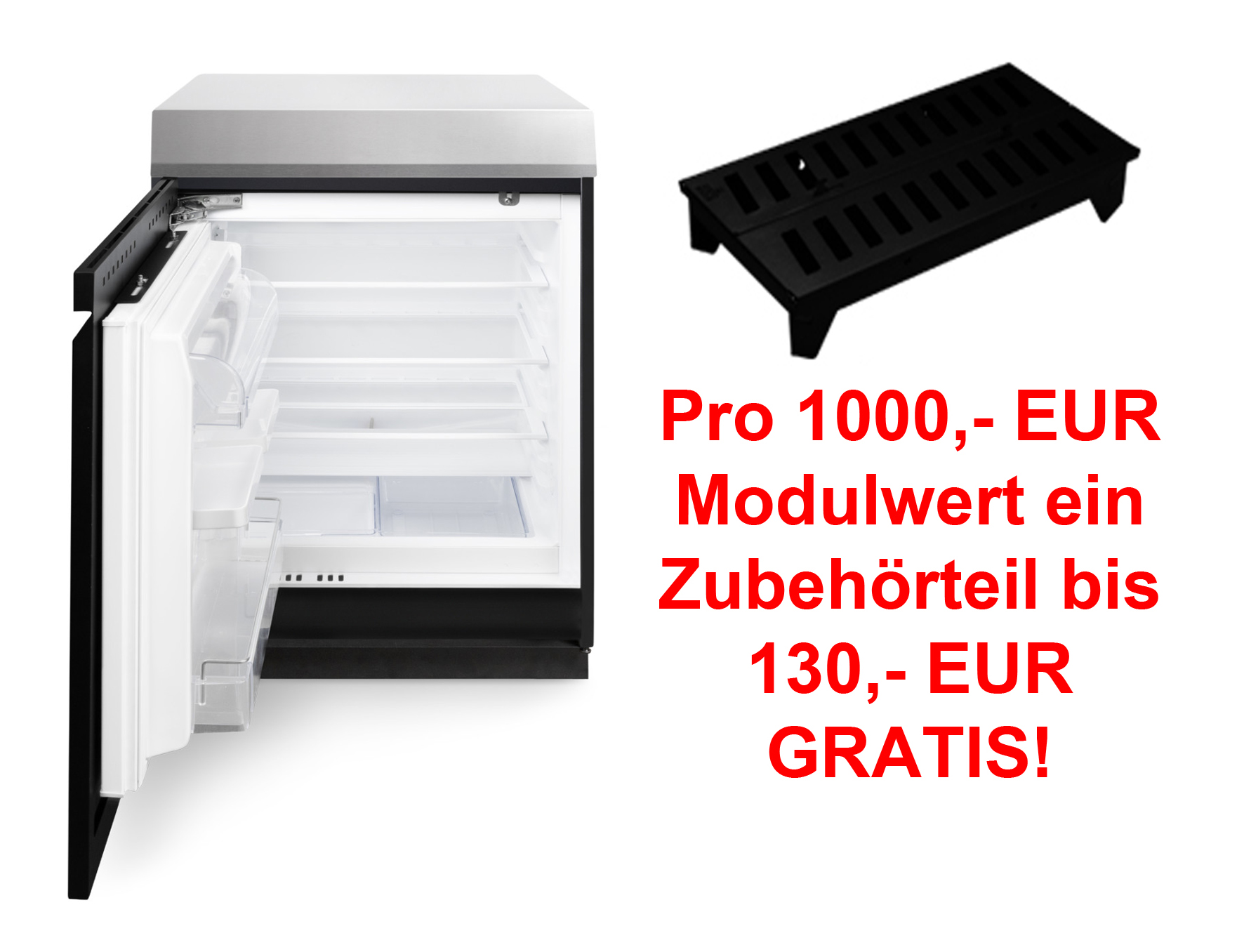Otto Wilde Fridge Ready Modul Links Anschlag