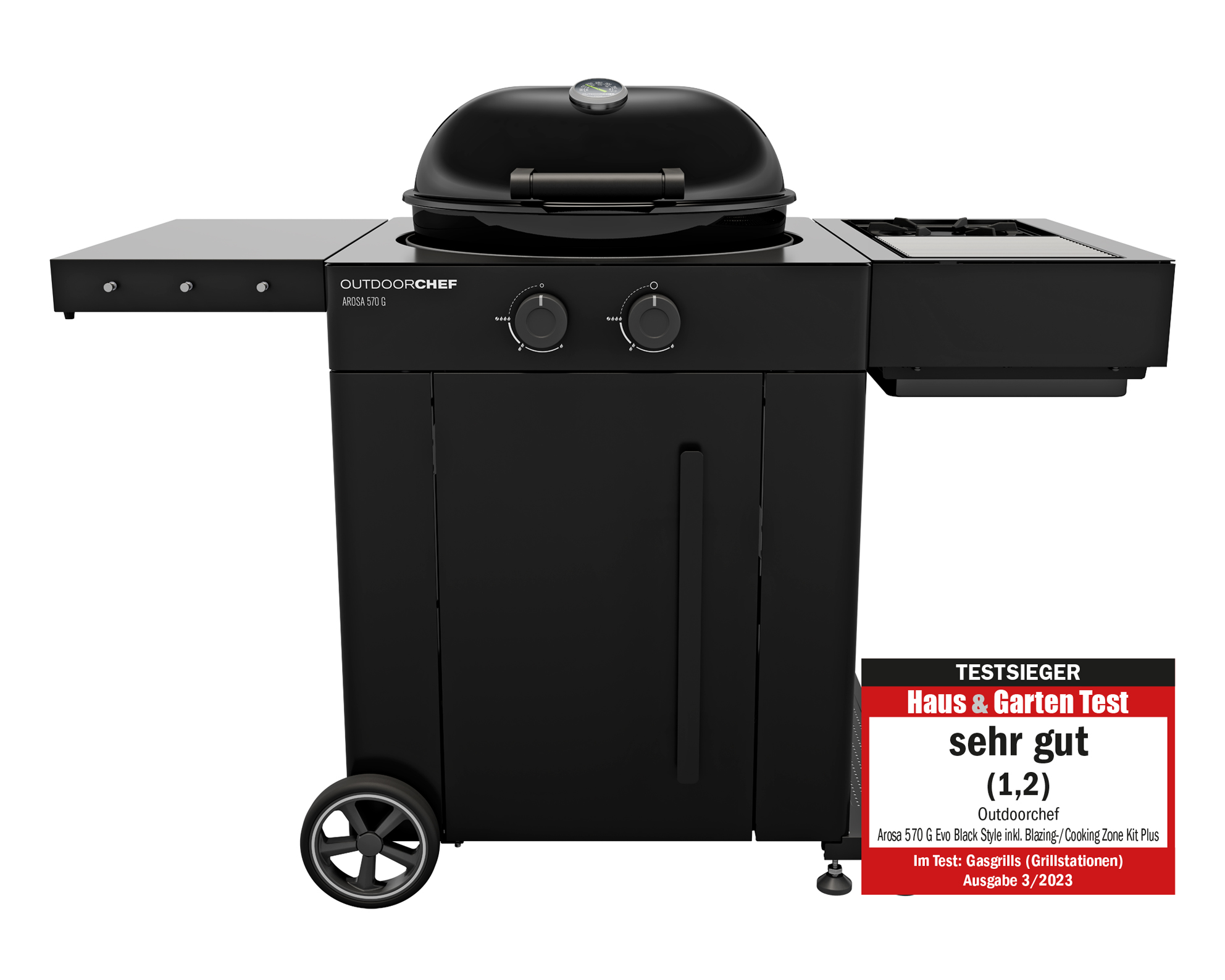 Outdoorchef Arosa 570 G EVO Plus Black