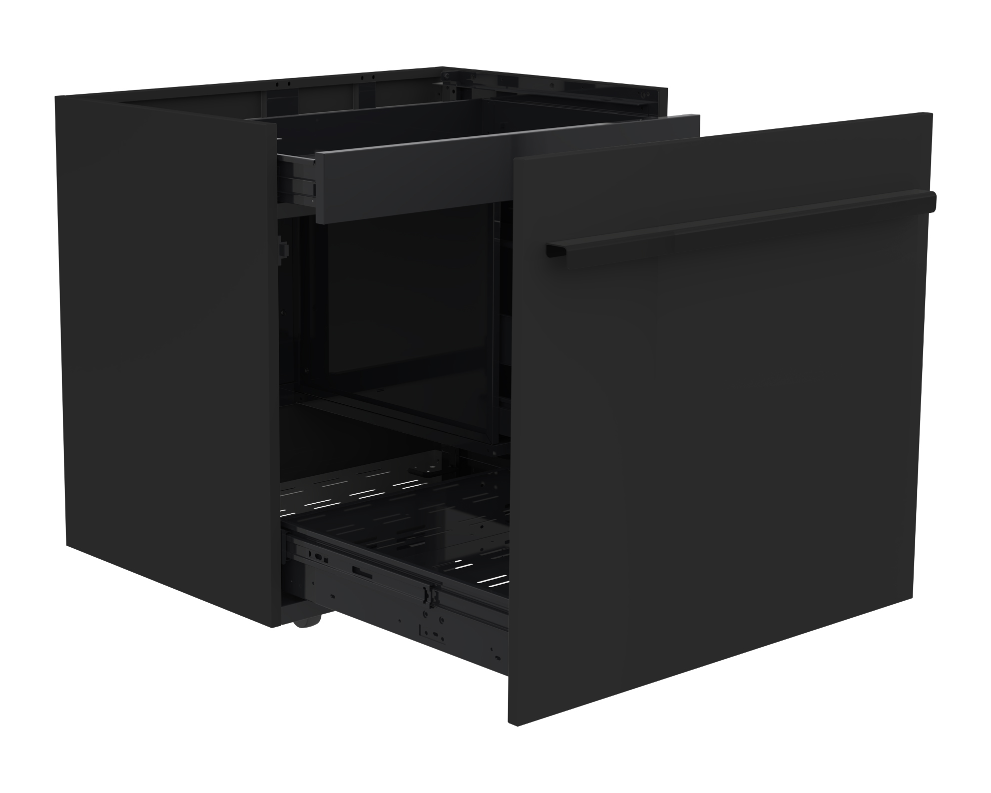OUTDOORCHEF CUBE Schubladenmodul Edelstahl / Black