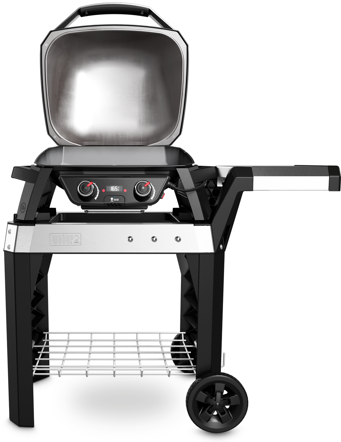 Weber Elektrogrill Pulse 2000 mit Rollwagen