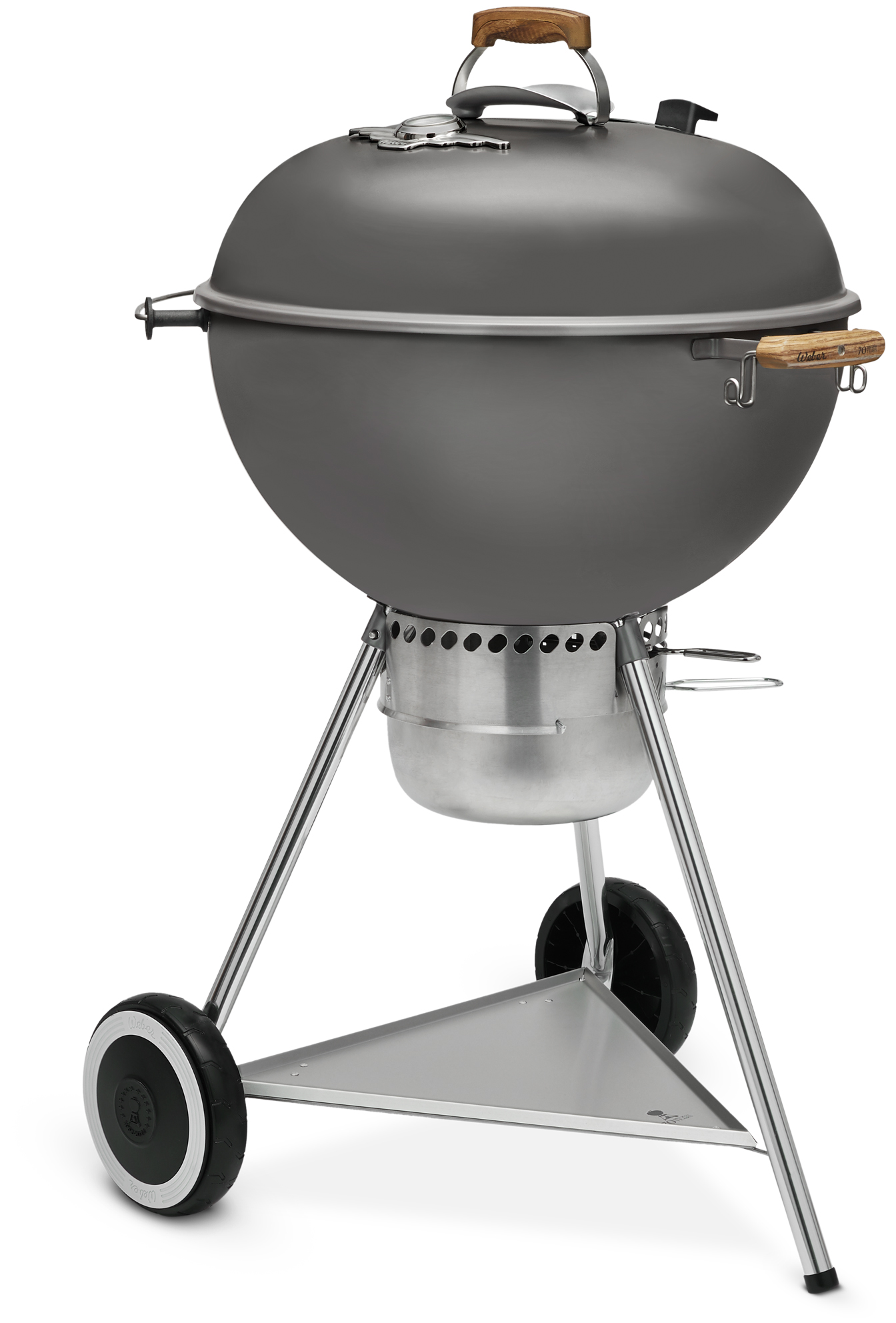 Weber 70th Anniversary Edition Kettle, 57 cm, Metallic Grey