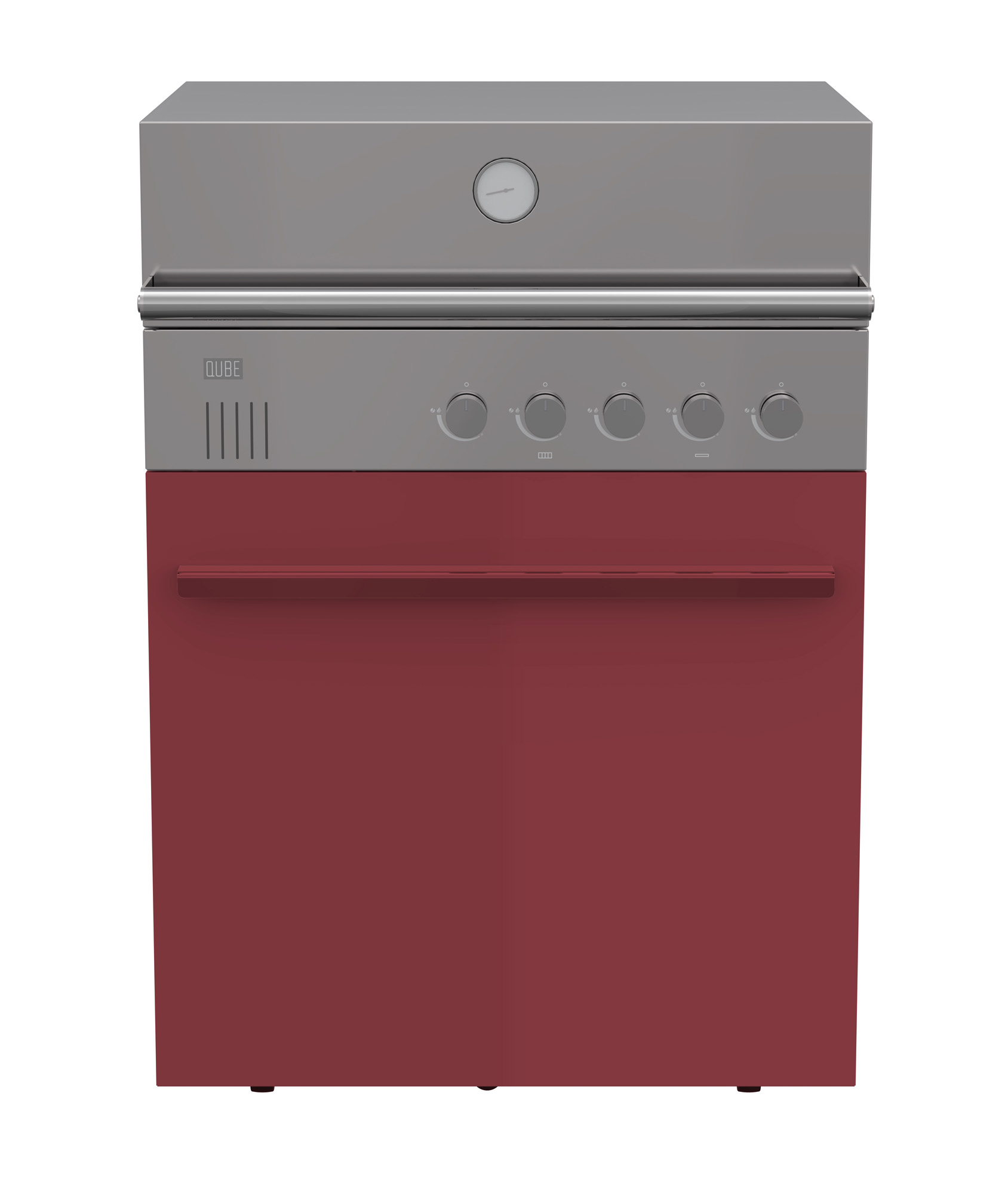 OUTDOORCHEF CUBE X-415 RB Edelstahl / Red Gasgrill