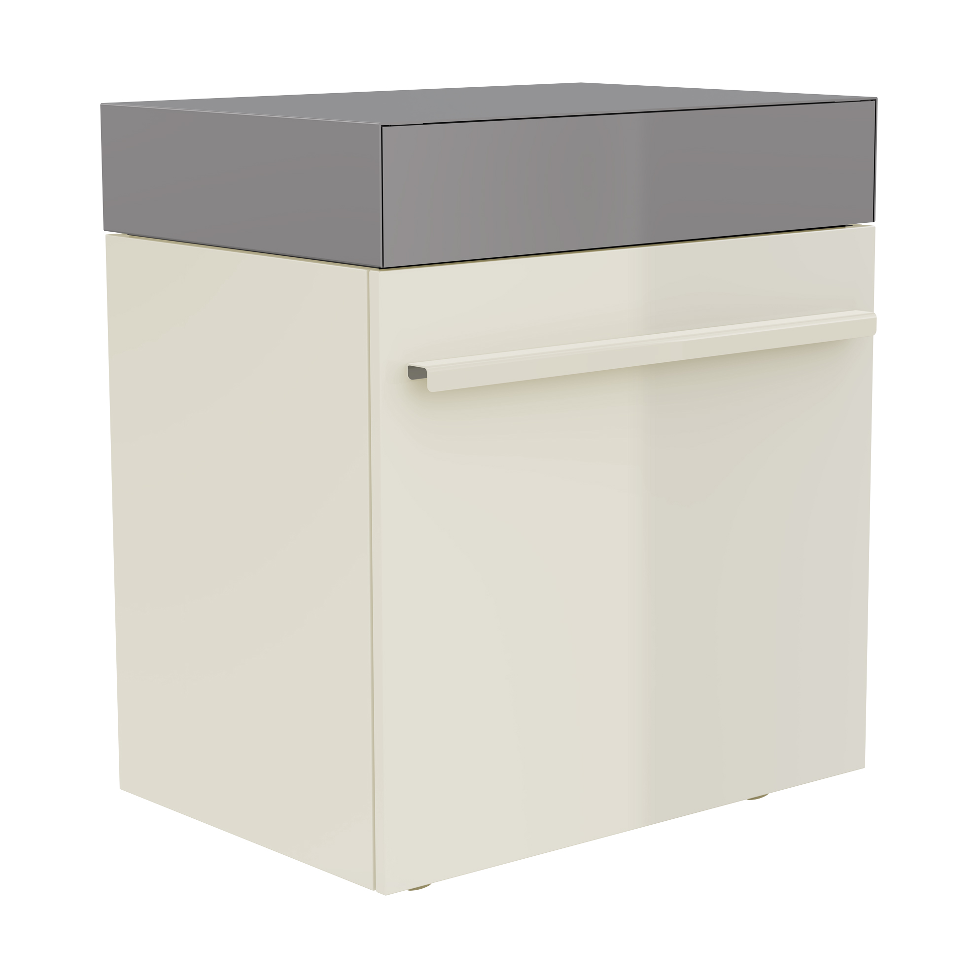 OUTDOORCHEF CUBE Schubladenmodul Edelstahl / Creme