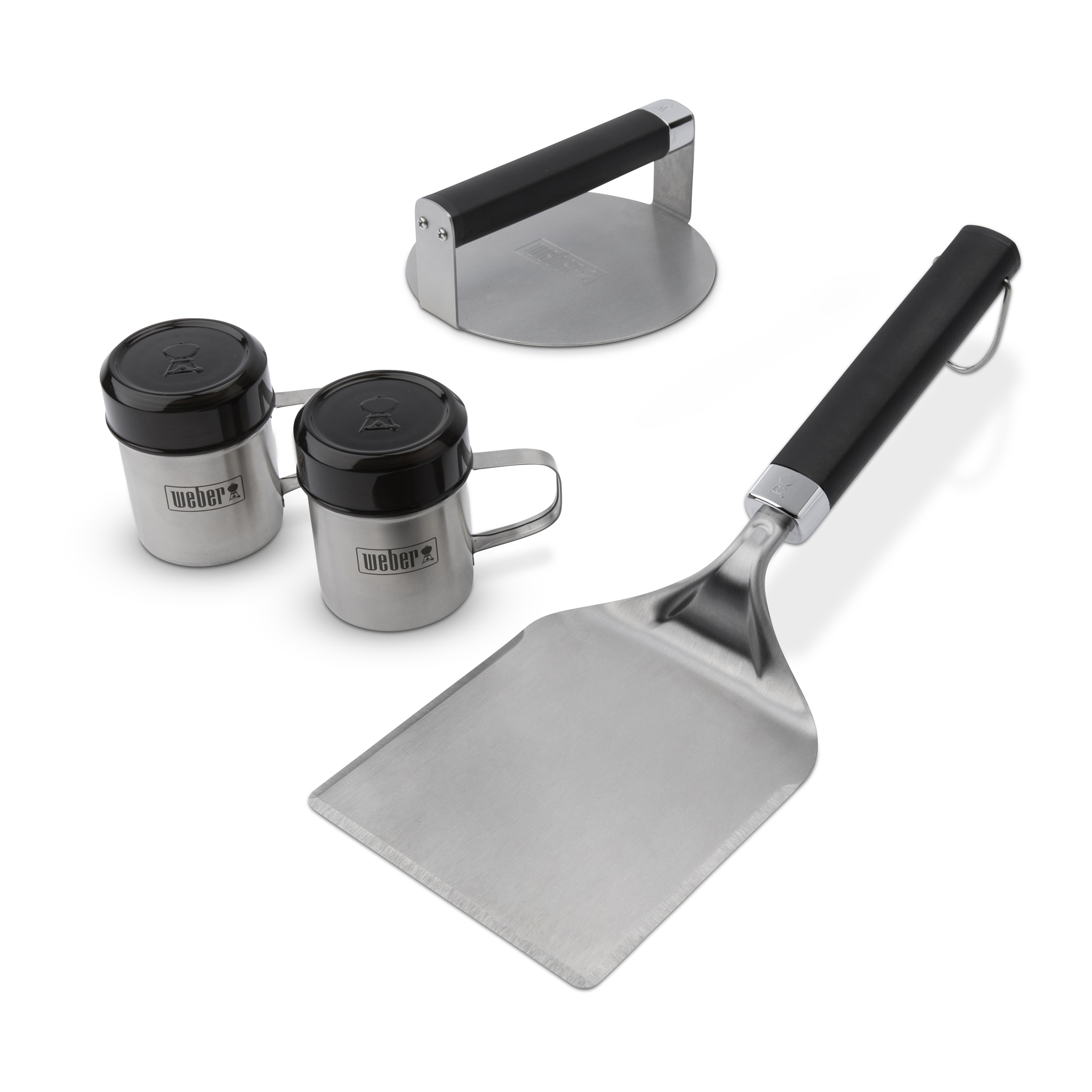 Weber Smashed-Burger-Set für Plancha