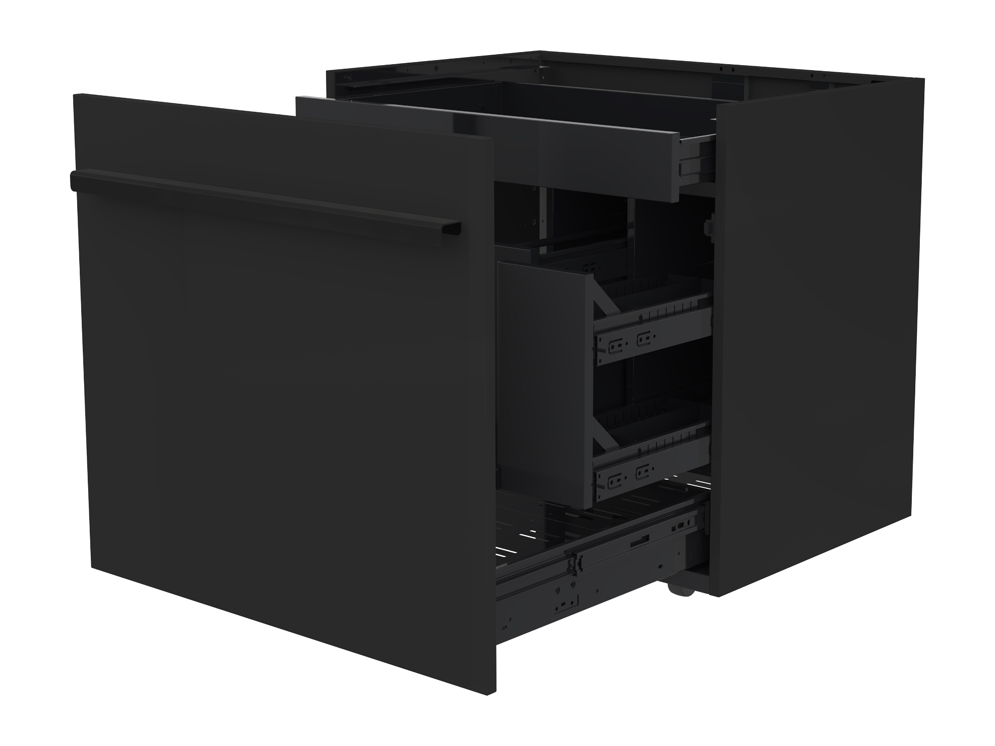 OUTDOORCHEF CUBE Schubladenmodul Black / Black