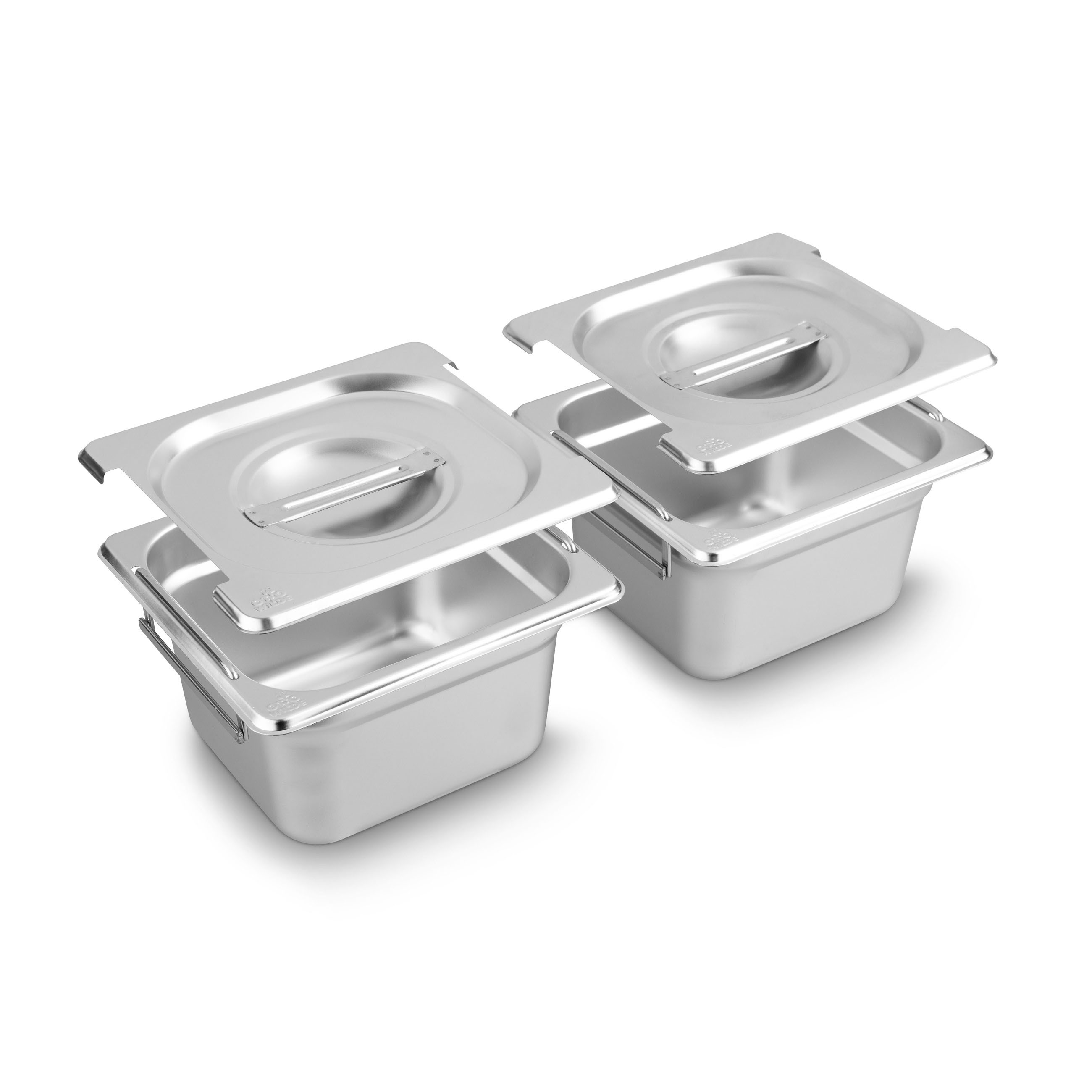 Otto Wilde 1/6 Behälter-Set mit Deckel - tief