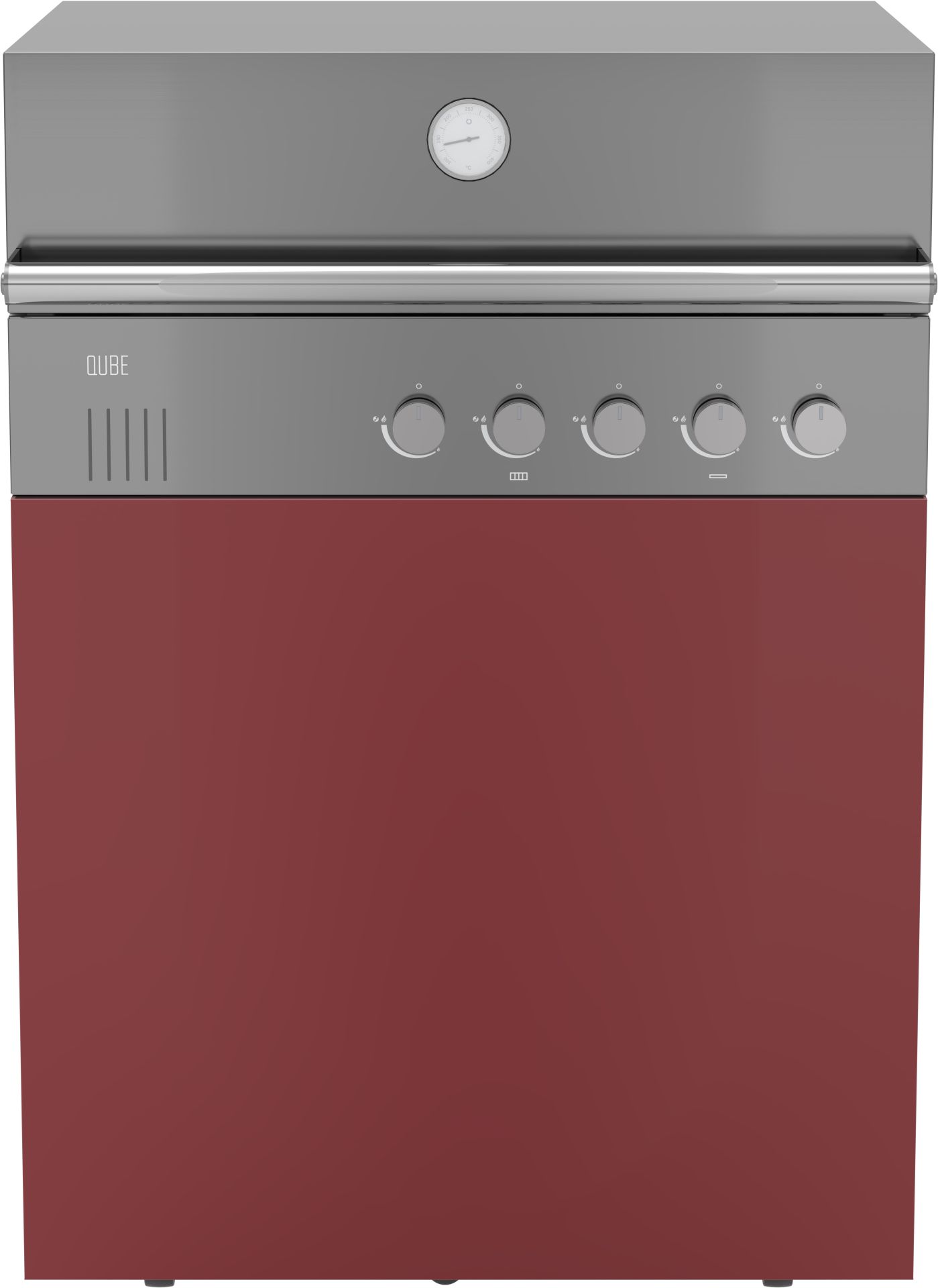 OUTDOORCHEF CUBE X-415 RB Edelstahl / Red Gasgrill