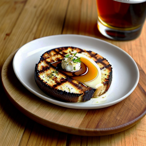 Gegrillter Ziegenkäse mit Honig und Rosmarin | Gasgrill München