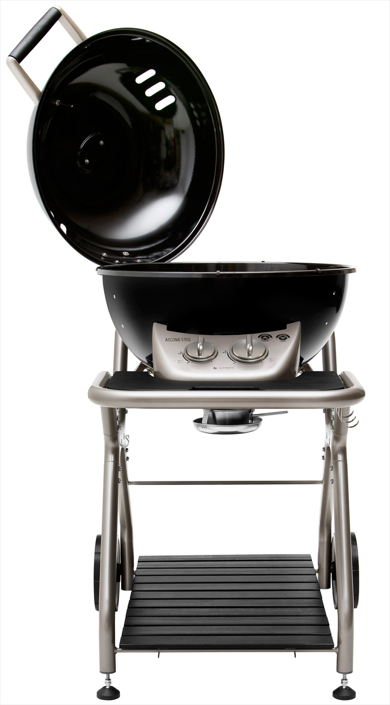 Outdoorchef Ascona 570 G Gaskugelgrill, Schwarz