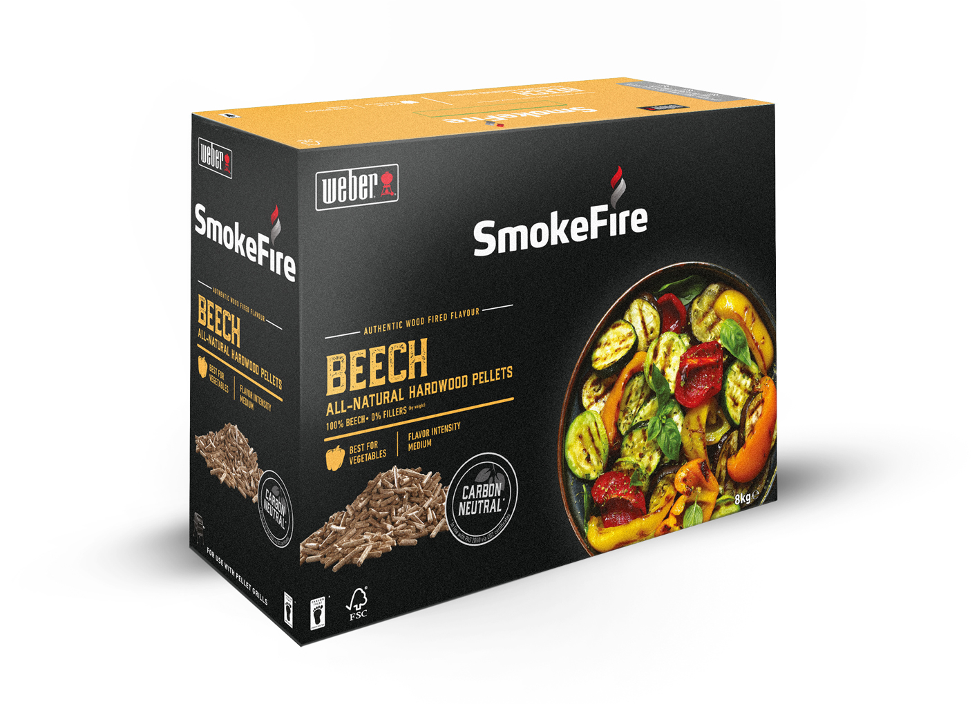 Weber SmokeFire Buche 8 kg Holzpellets