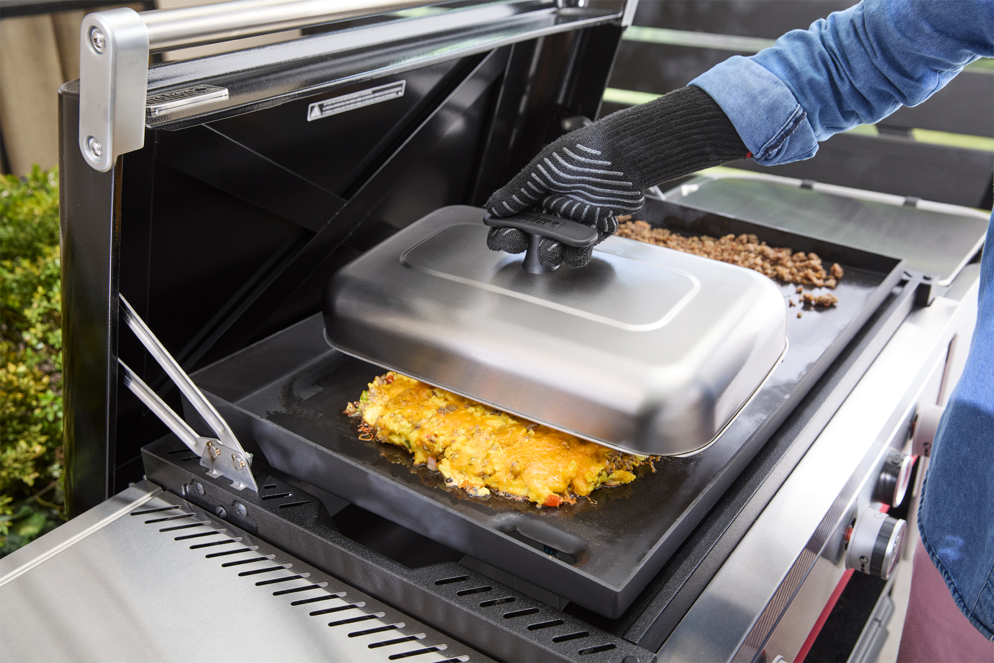 Weber Grillhaube XL für Grillplatten