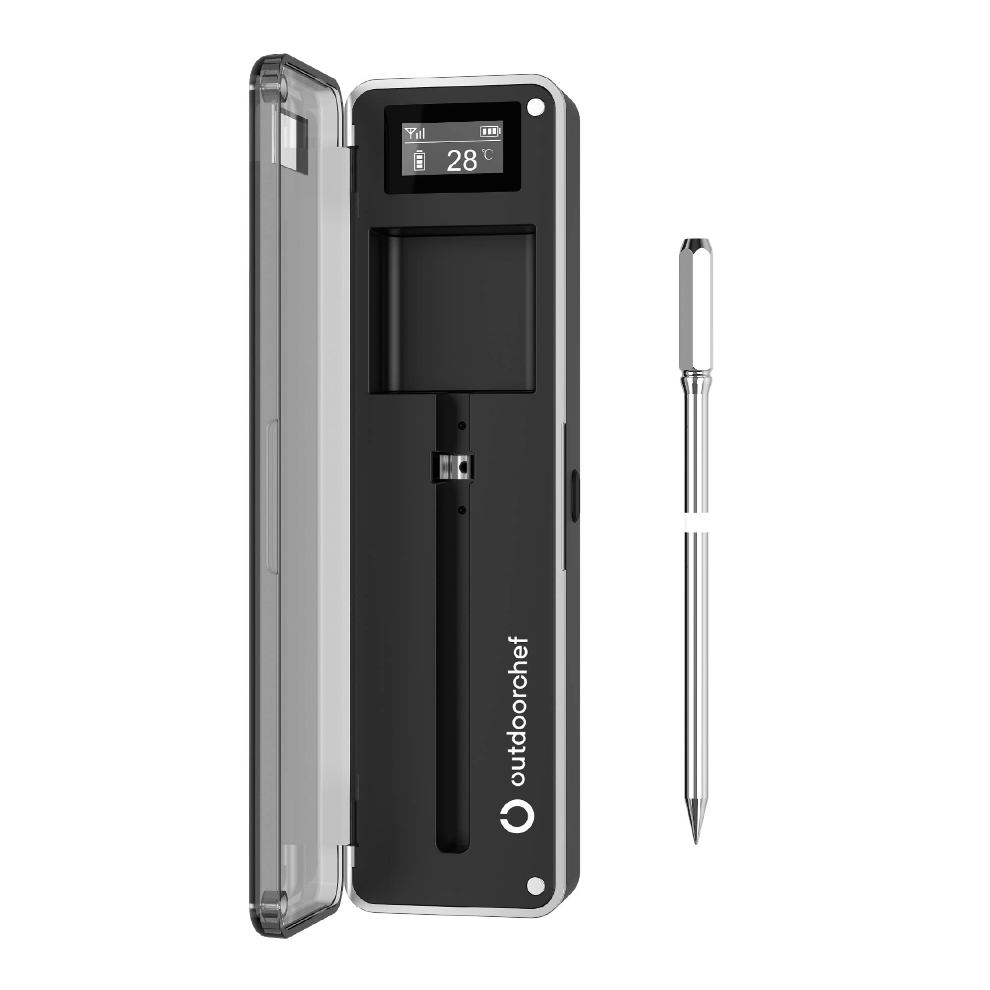 OUTDOORCHEF Easy Check PRO Wireless Grillthermometer Single