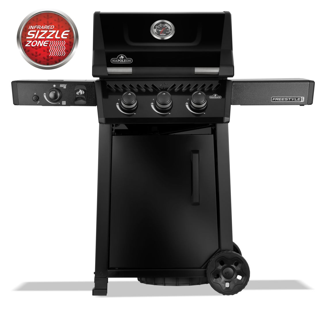 Napoleon Freestyle PRO 365 mit Sizzle Zone Schwarz