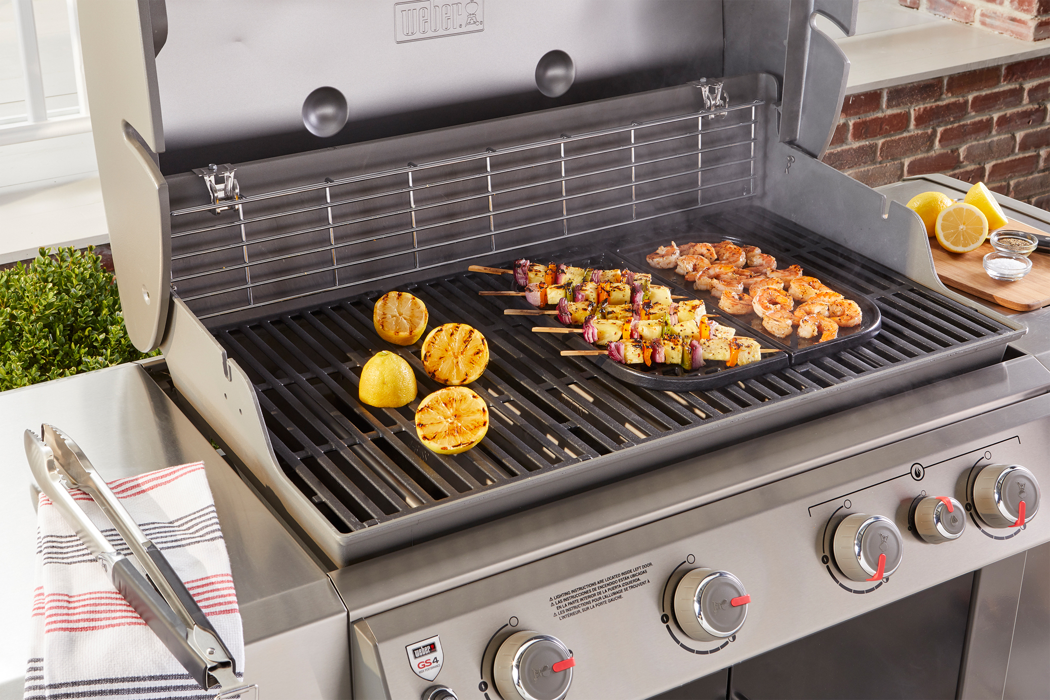 Weber 2 in 1 Sear Grate & Grillplatte - GBS