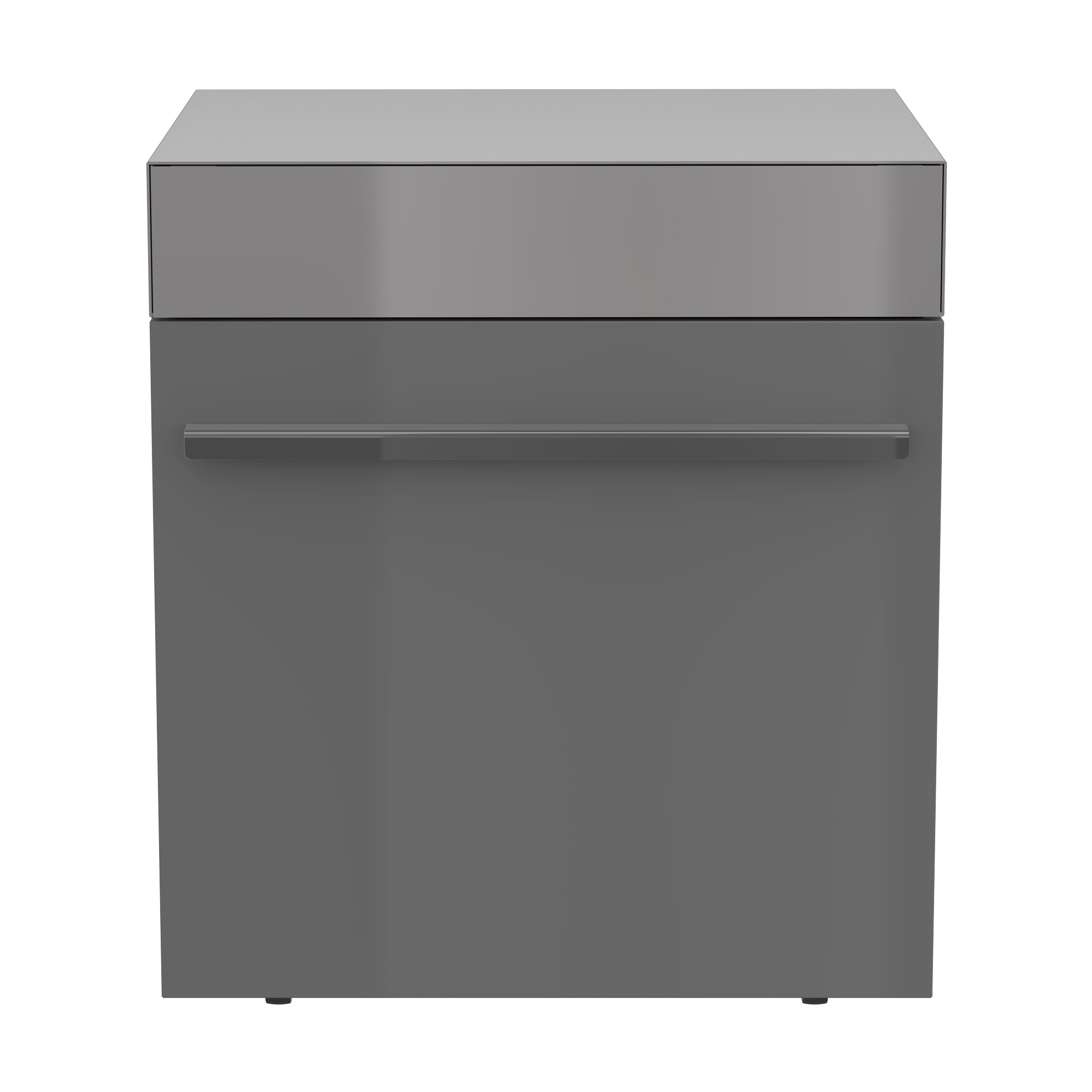 OUTDOORCHEF CUBE Schubladenmodul Edelstahl / Darkgrey