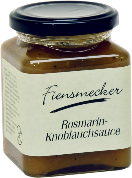 Rosmarin Knoblauch Sauce Fiensmecker