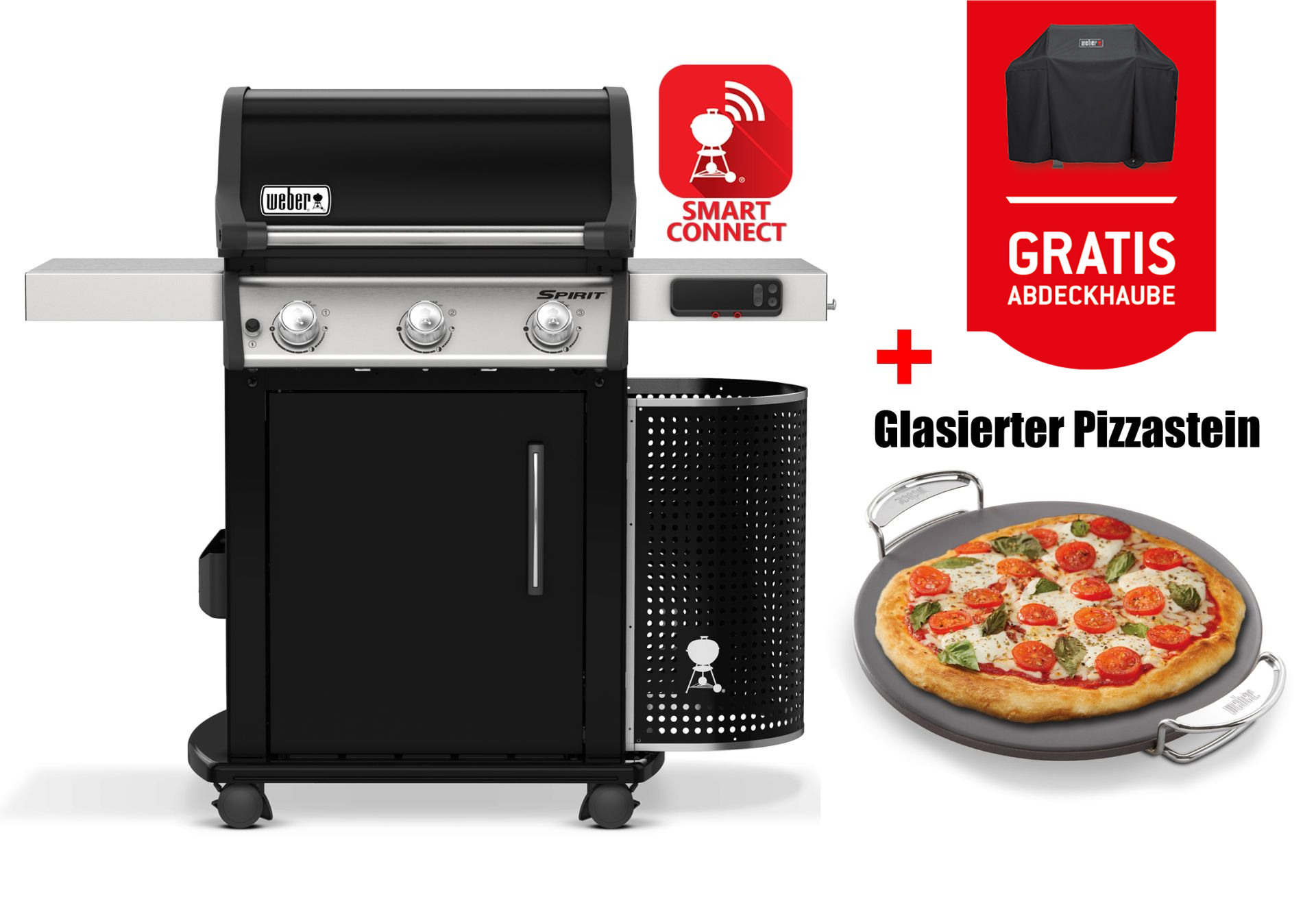 Weber Spirit EPX 315 GBS inkl. GBS-Pizzastein Ausstellungsstück
