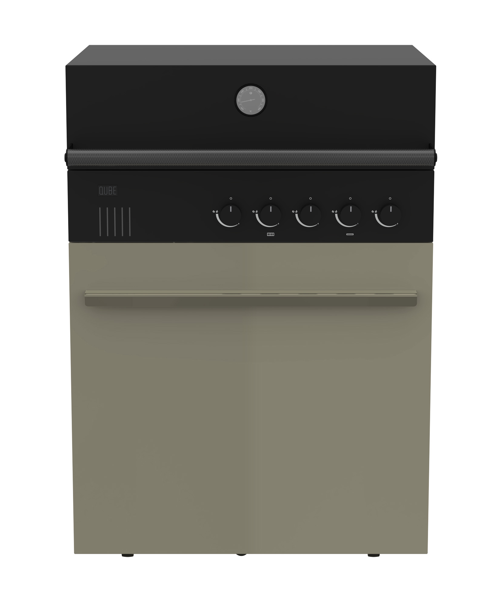 OUTDOORCHEF CUBE X-415 RB Black / Taupe Gasgrill