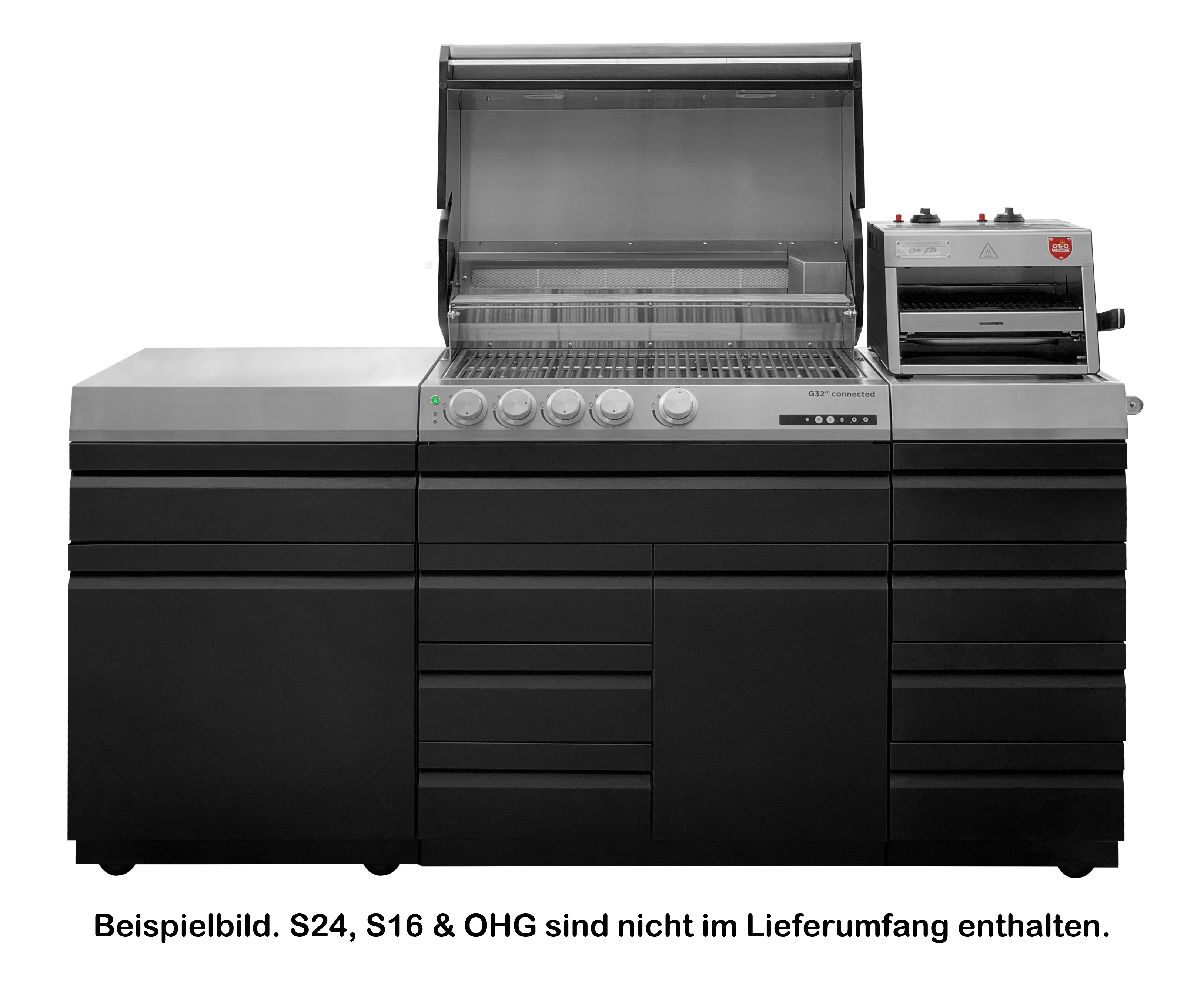 Otto Wilde G32 Connected mit 3 Schubladen + Tür