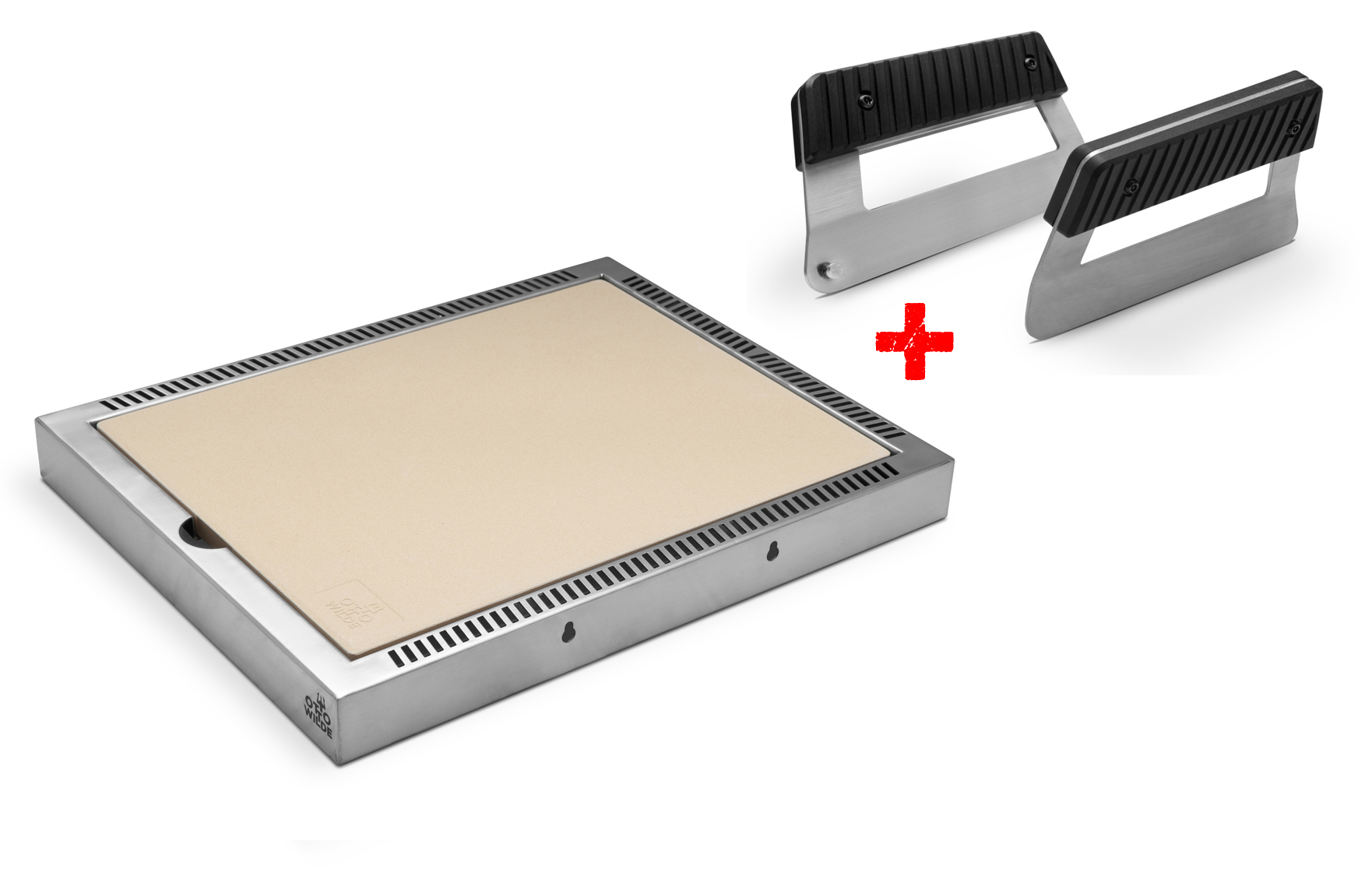 Otto Wilde Plattform Pizzastein inkl. Griffe