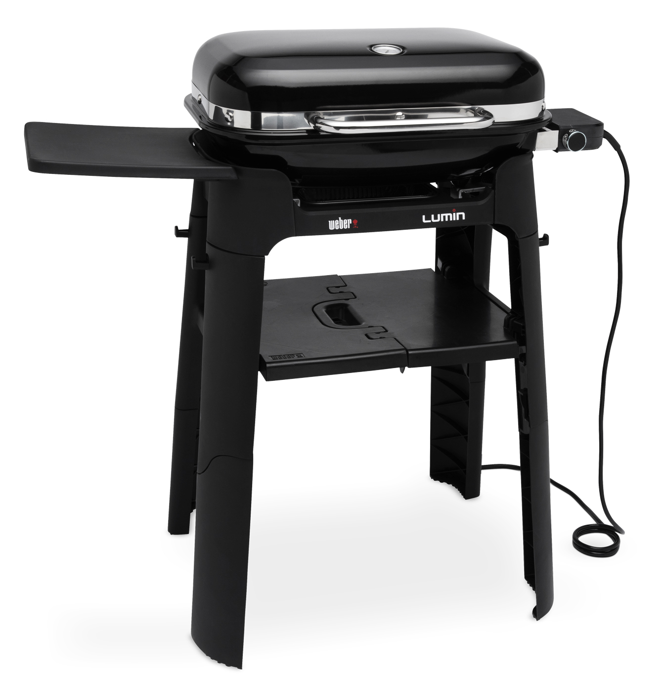 Weber Lumin Stand Elektrogrill Black