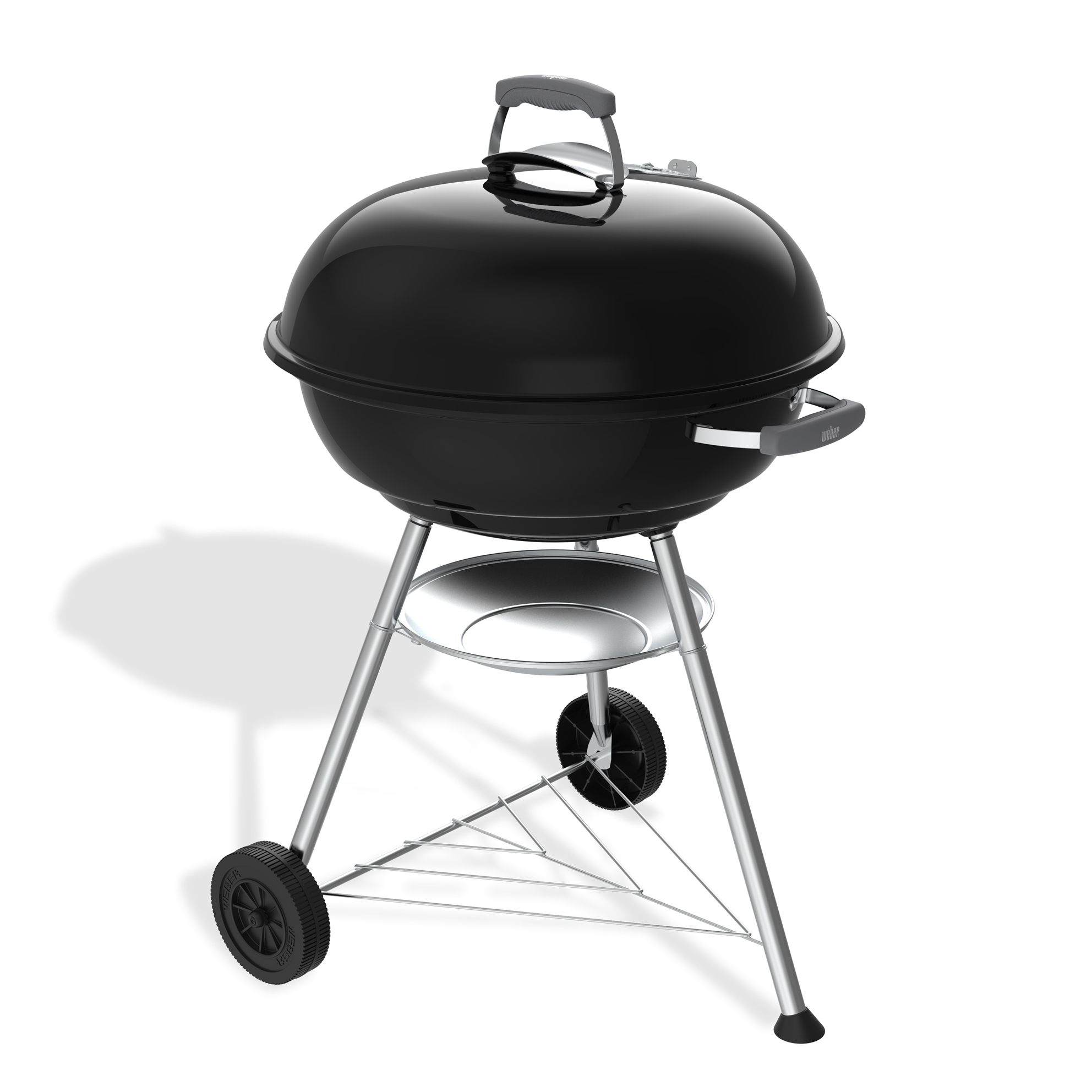 Weber Compact Kettle Holzkohlegrill 57 cm Black