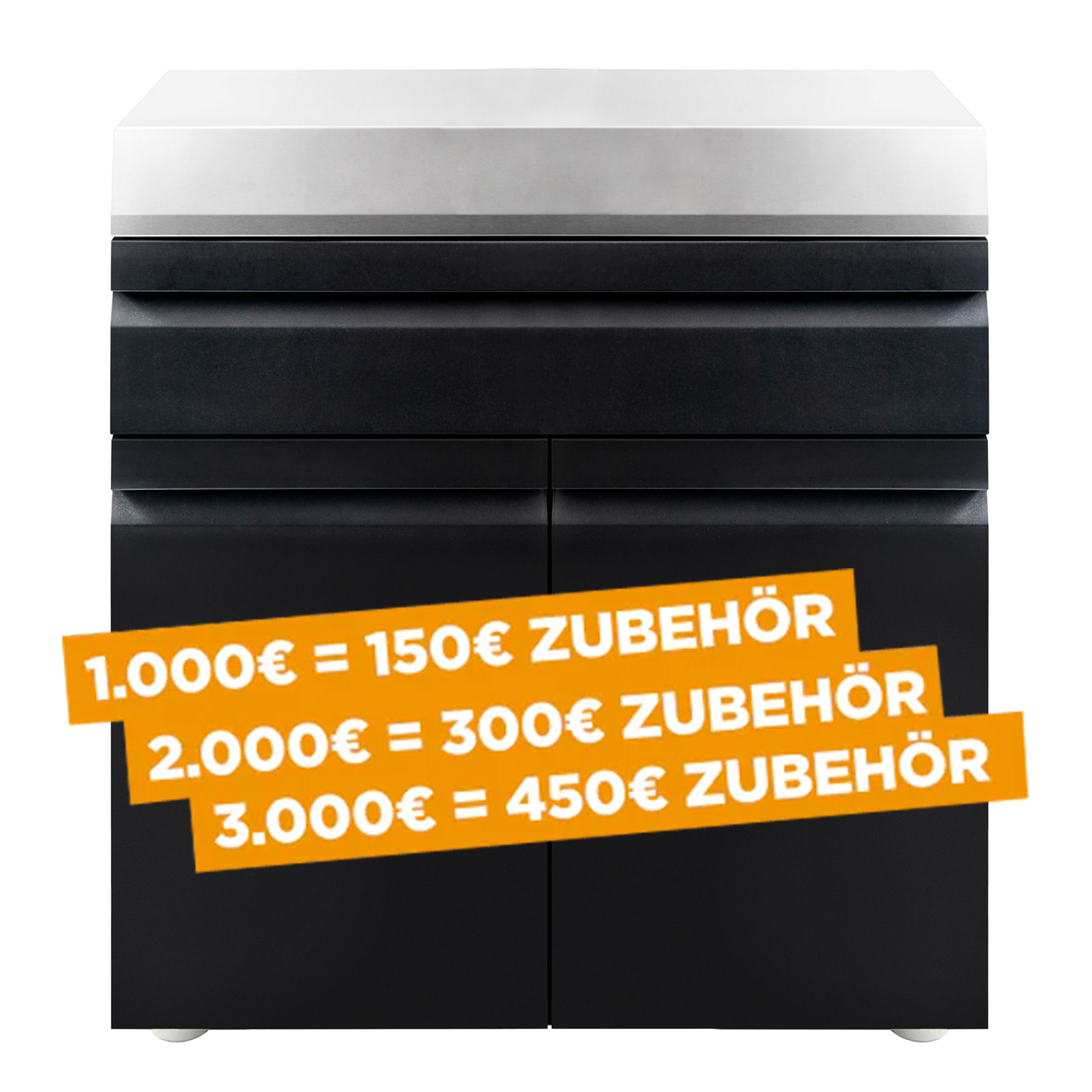 Otto Wilde S32 mit 1 Schublade + 2 Türen