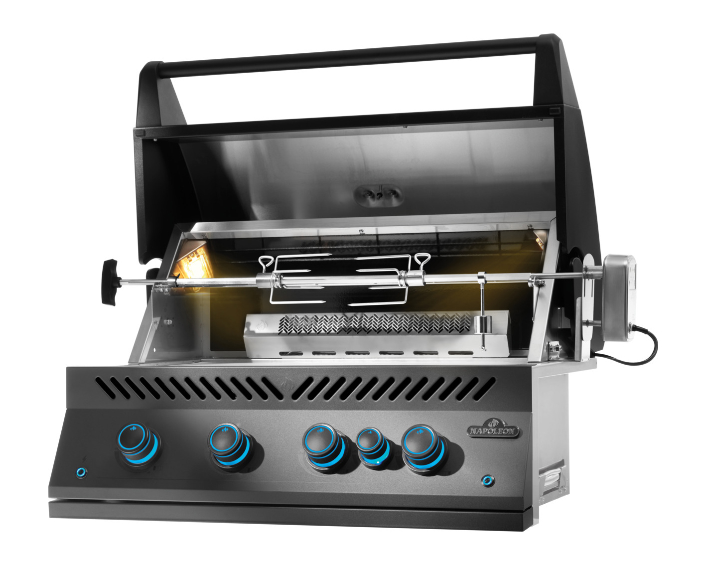Napoleon 700-Einbaugrill Serie 32 Mattschwarz