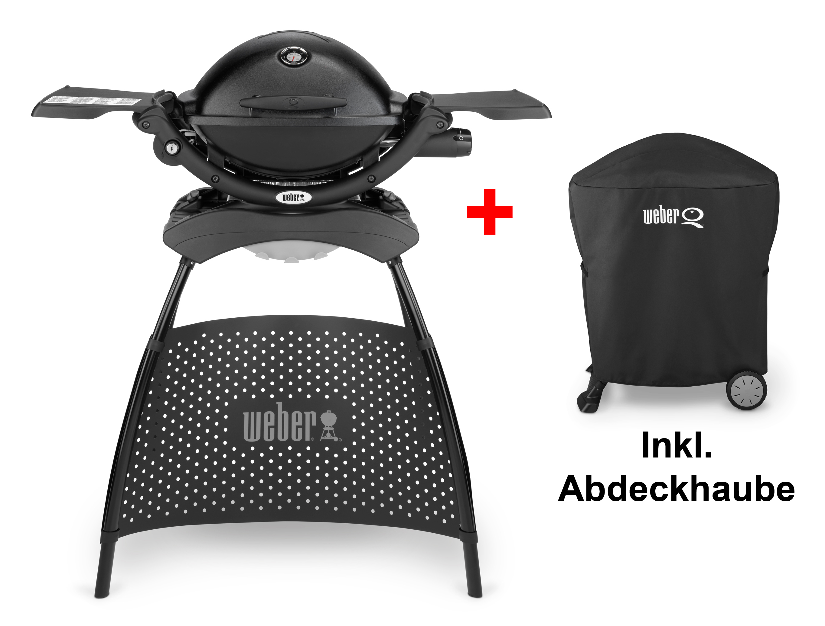 Weber Q 1200 Stand inkl. Premium Abdeckhaube