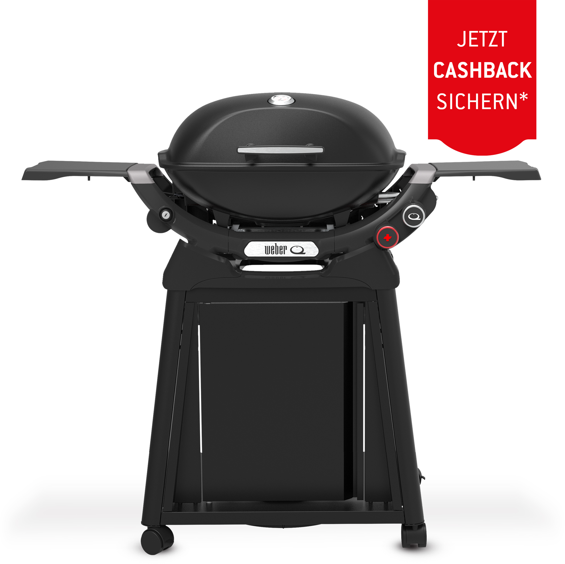 Weber Q 2800N+ Gasgrill mit Rollwagen