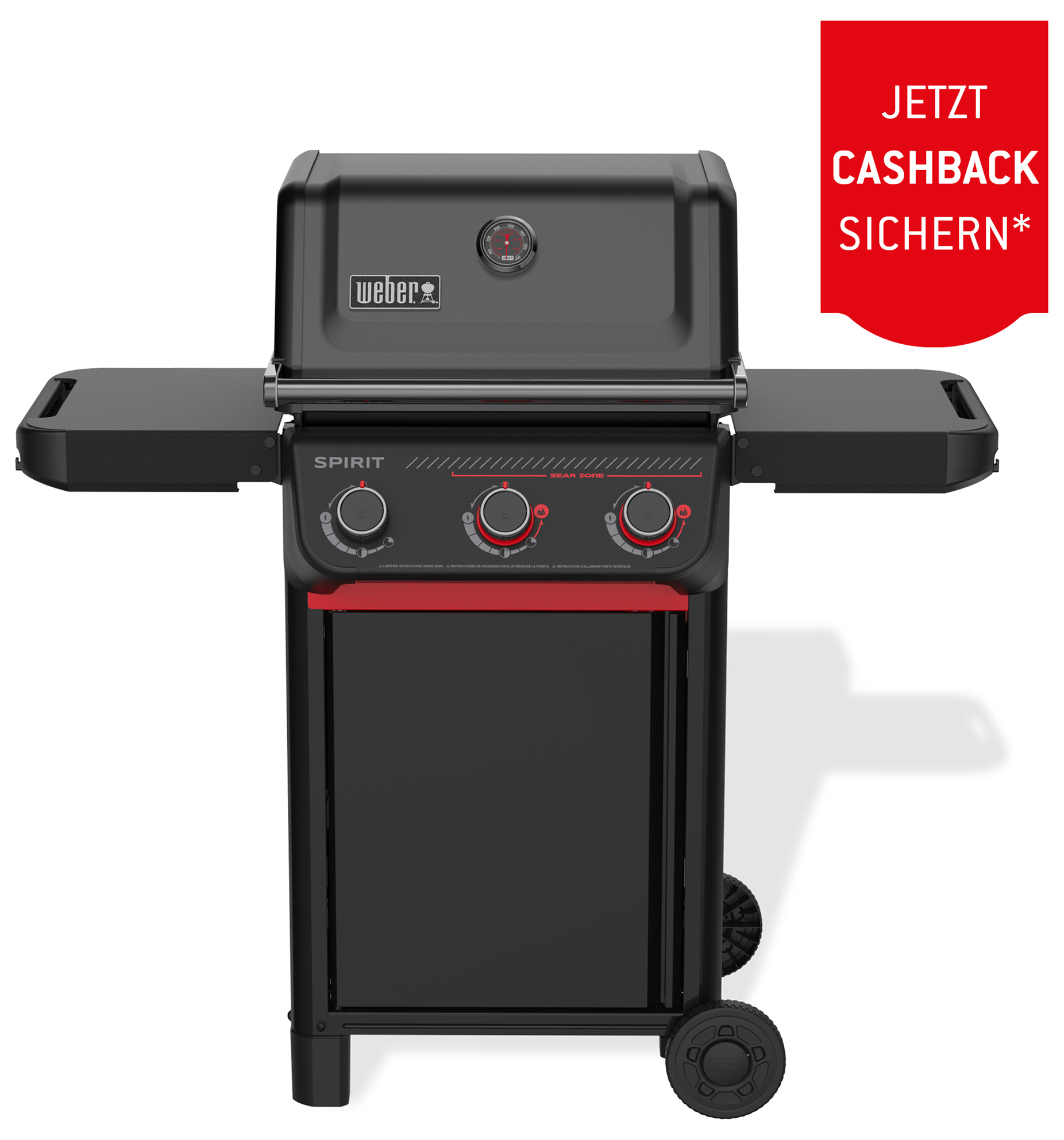 Weber Spirit E-325 Stealth Gasgrill