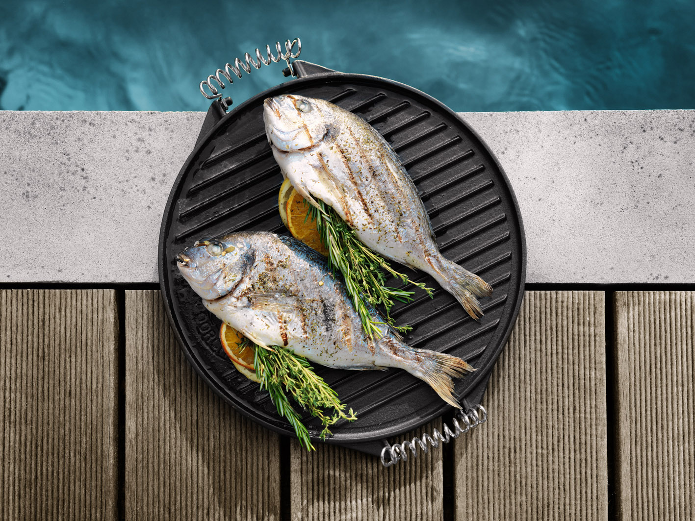 OutdoorCHEF Grillplatte 420 Fisch