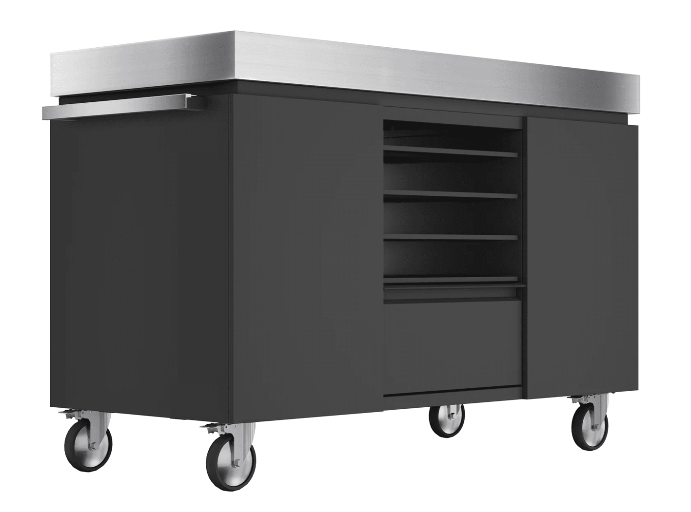 Everdure Pizza Station Black Finish 1400x640x966 mm