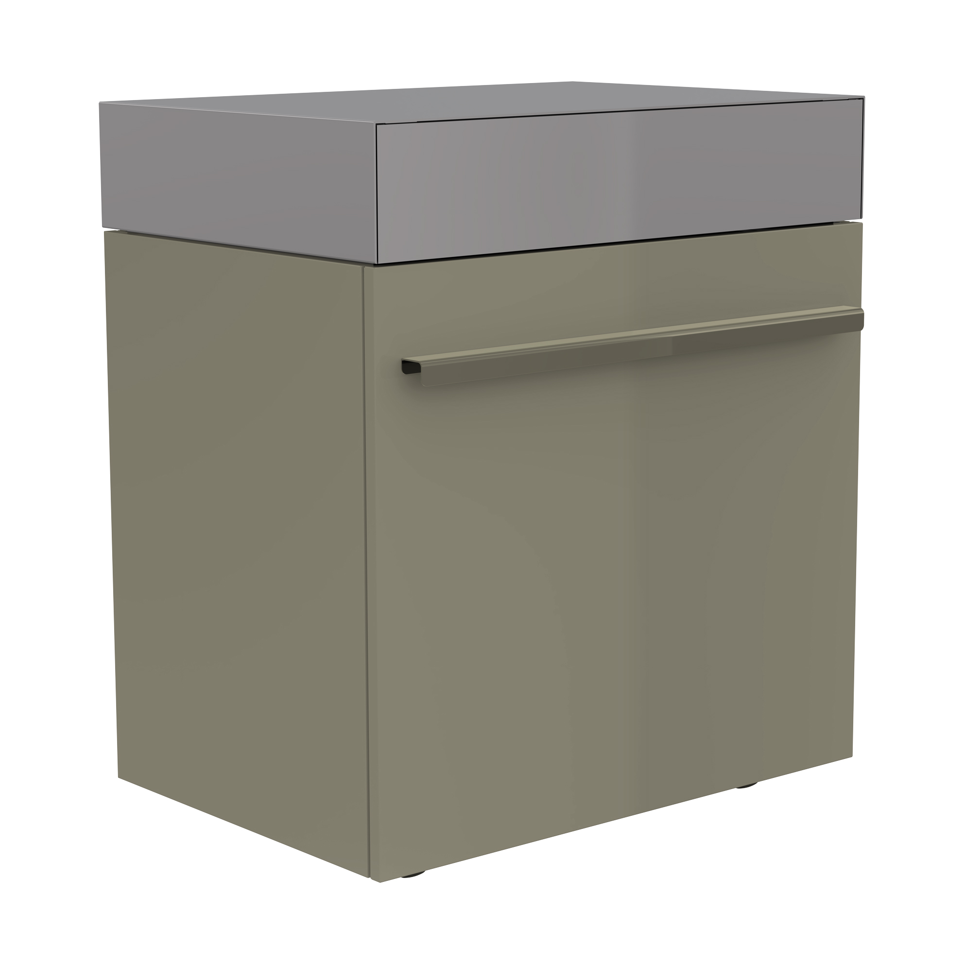 OUTDOORCHEF CUBE Schubladenmodul Edelstahl / Taupe